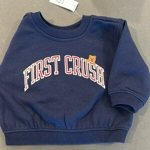 Never worn toddler sweatshirt
